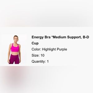 Lululemon Energy Bra (10)